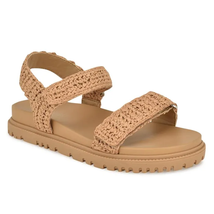 Dinrah Footbed Sandals Light Pink Women Nine West Sandals