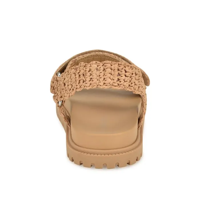 Dinrah Footbed Sandals Light Pink Women Nine West Sandals