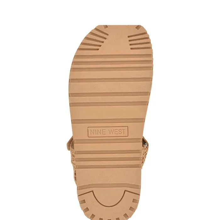Dinrah Footbed Sandals Light Pink Women Nine West Sandals