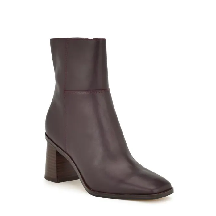 Dither Dress Booties Dark Red Women Nine West Boots and Booties