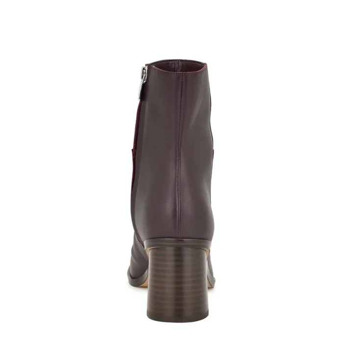 Dither Dress Booties Dark Red Women Nine West Boots and Booties