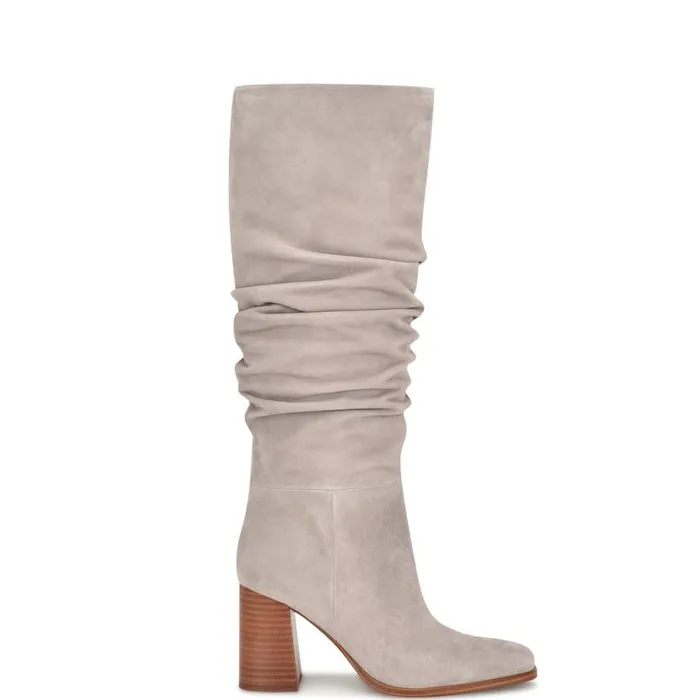Domaey Casual Boots Medium Grey Women Nine West Boots and Booties