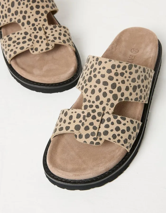 Edie Chunky Sole Sandal Tan Women FatFace Sandals