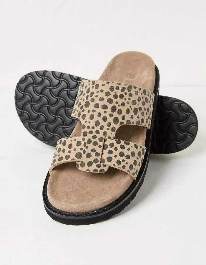 Edie Chunky Sole Sandal Tan Women FatFace Sandals