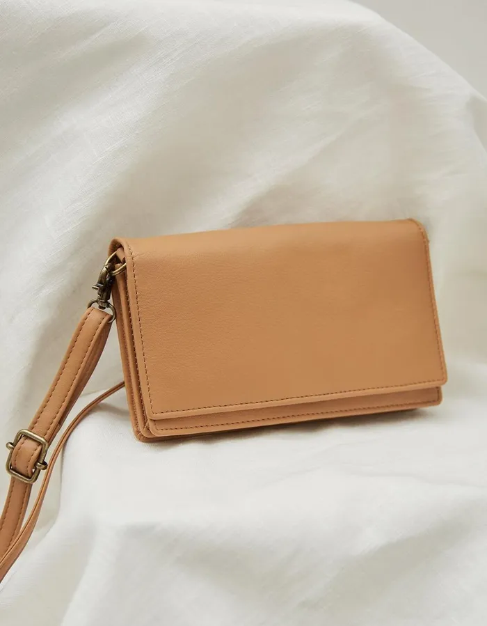 Elodie Mini Phone Bag Mustard Yellow Women FatFace Bags and Purses