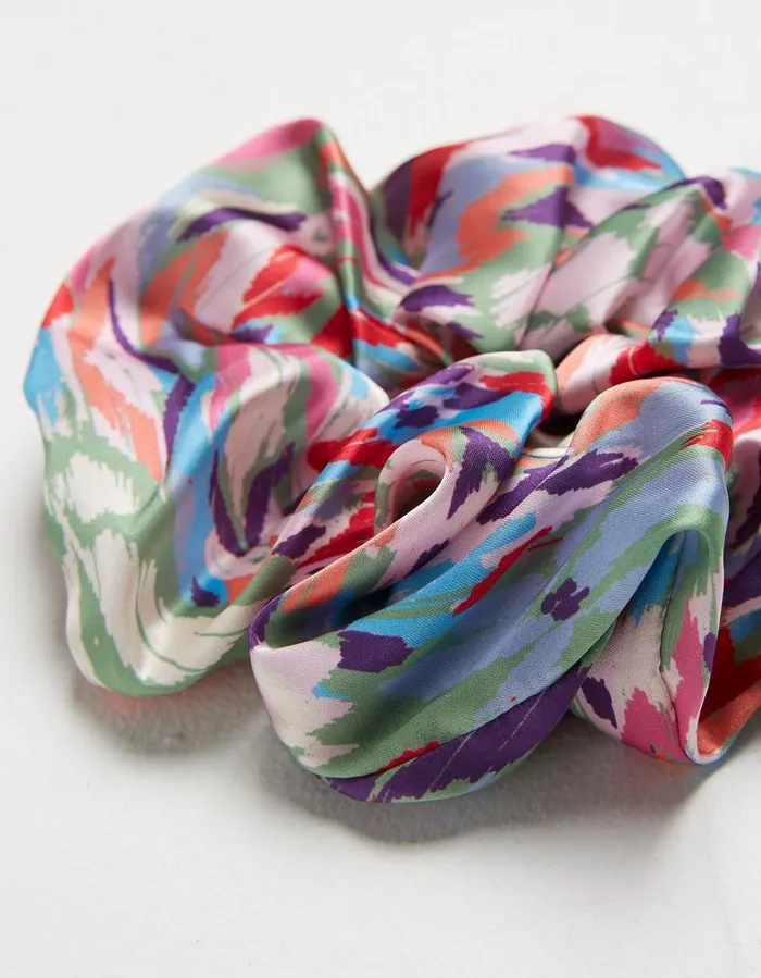 Expressive Floral Scrunchie Multi Women FatFace Hair Accessories