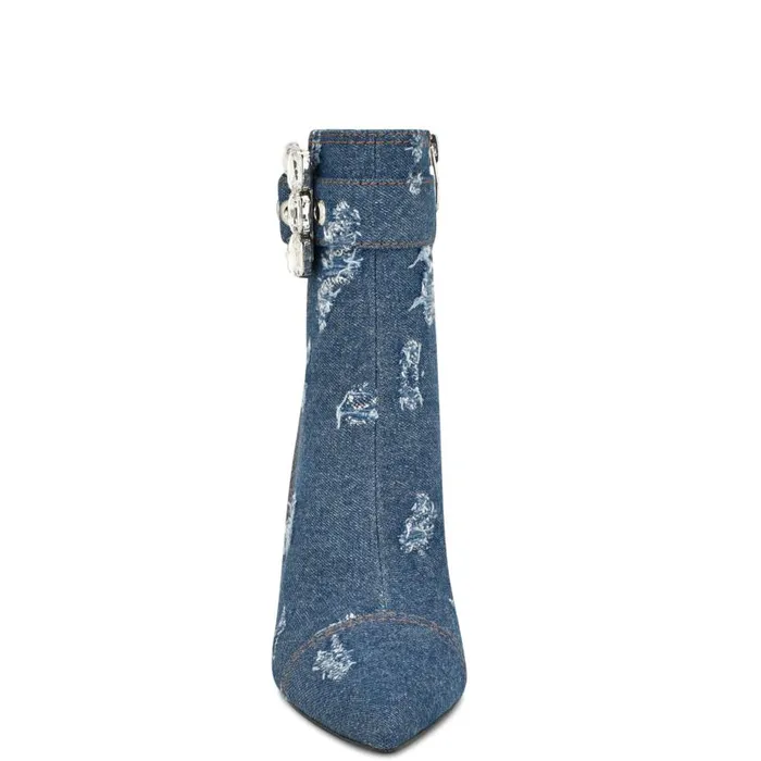 Fabrica Dress Booties Denim Women Nine West Boots and Booties