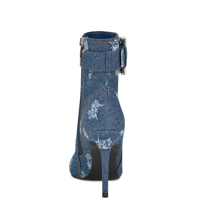 Fabrica Dress Booties Denim Women Nine West Boots and Booties