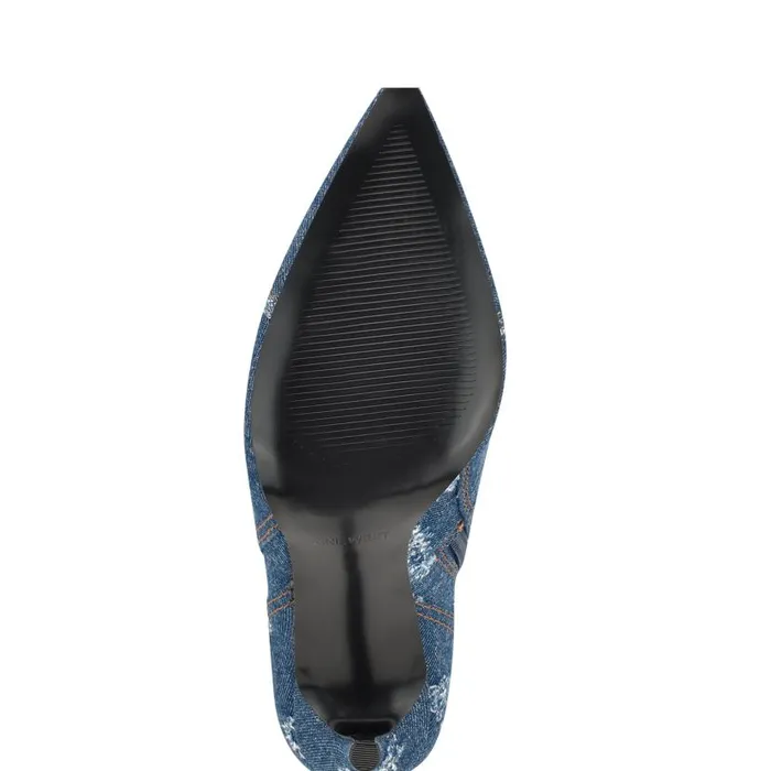 Fabrica Dress Booties Denim Women Nine West Boots and Booties