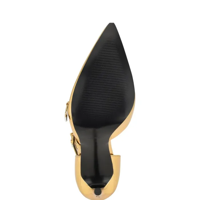Filma Pointy Toe Pumps Bronze Women Nine West Heels