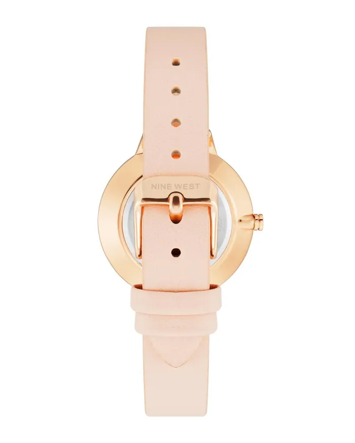 Floral Dial Strap Watch Pink WomenMen Nine West Watches
