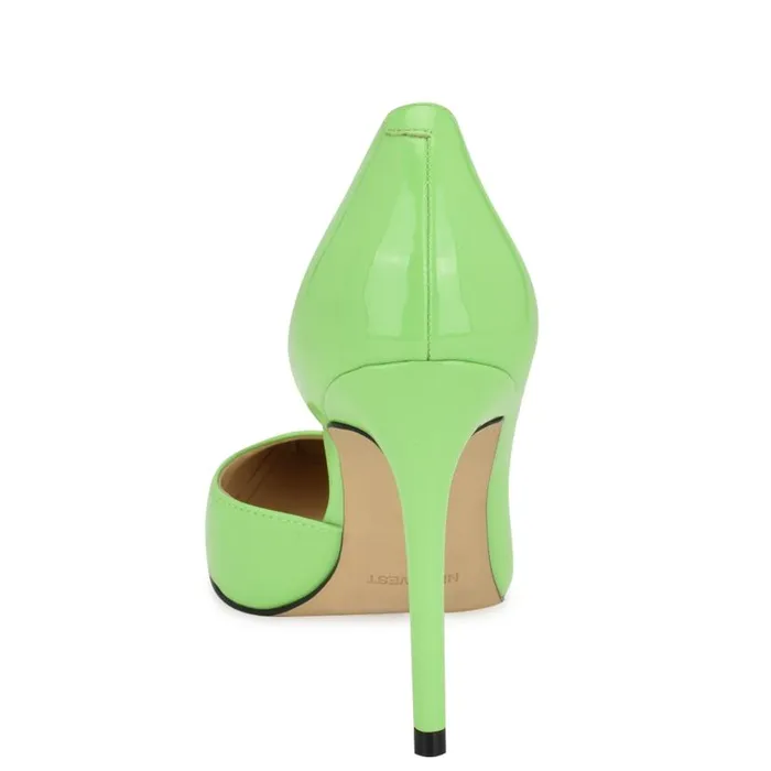 Folowe D039Orsay Pointy Toe Pumps Bright Green Women Nine West Heels