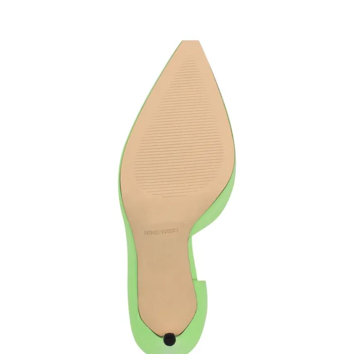 Folowe D039Orsay Pointy Toe Pumps Bright Green Women Nine West Heels