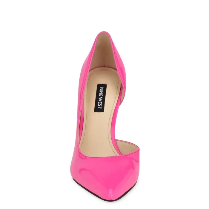 Folowe D039Orsay Pointy Toe Pumps Bright Pink Women Nine West Heels