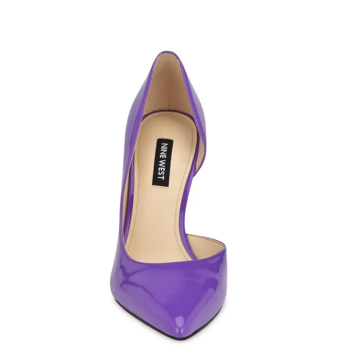 Folowe D039Orsay Pointy Toe Pumps Bright Purple Women Nine West Heels