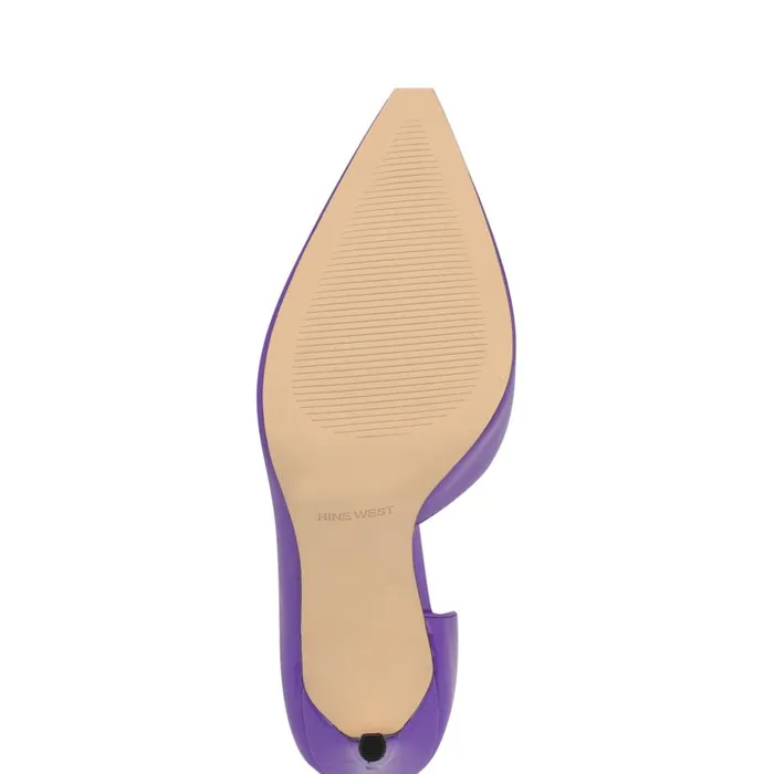Folowe D039Orsay Pointy Toe Pumps Bright Purple Women Nine West Heels