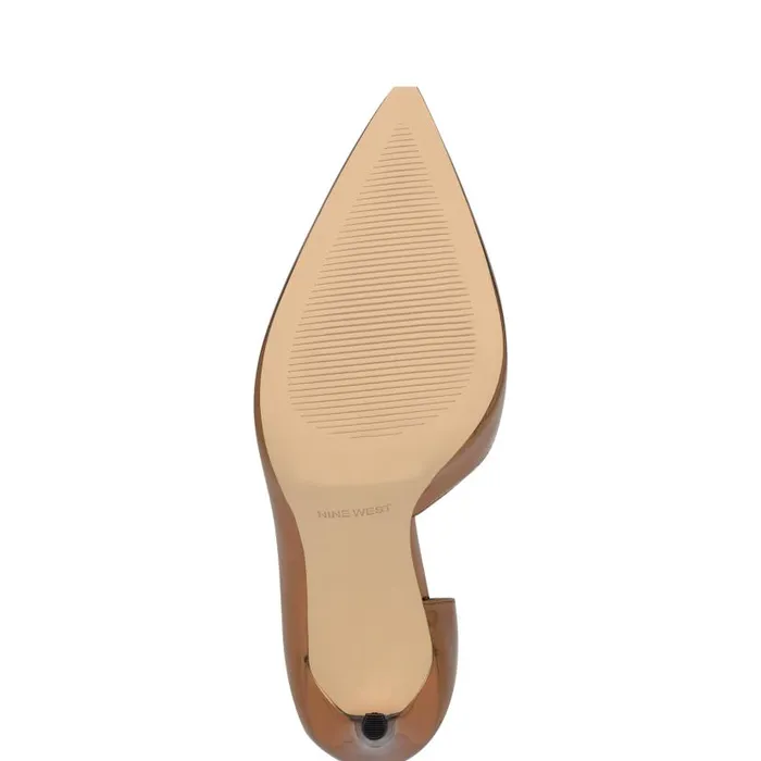 Folowe D039Orsay Pointy Toe Pumps Bronze Women Nine West Heels