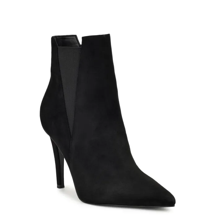 Franks Dress Booties Black Women Nine West Boots and Booties