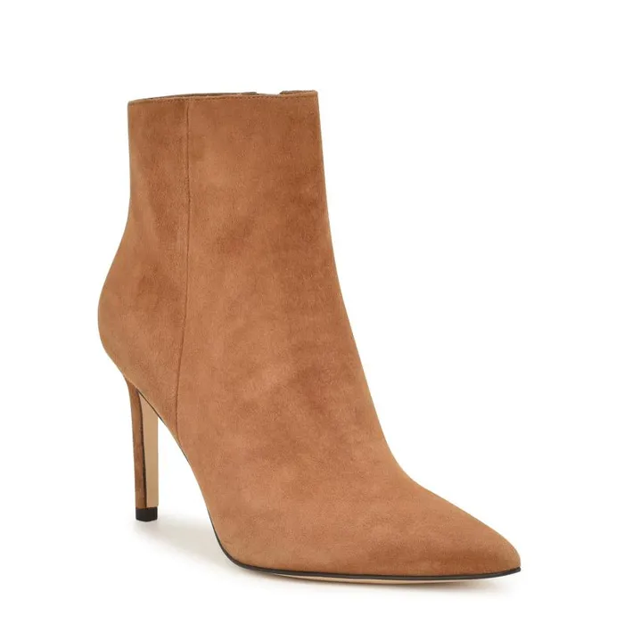 Gabria Dress Booties Medium Natural Women Nine West Boots and Booties