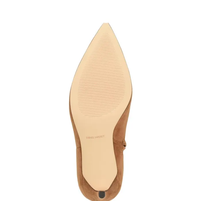 Gabria Dress Booties Medium Natural Women Nine West Boots and Booties