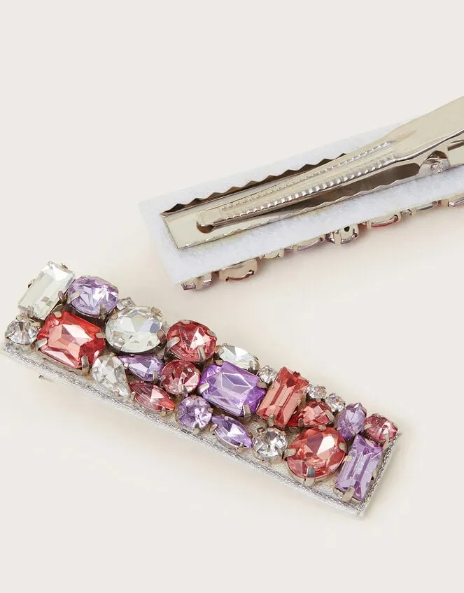 Gem Hair Clips Set Of Two Women Monsoon Jewellery and Hair