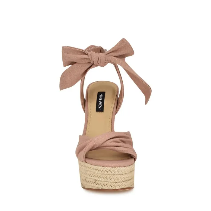 Gertha Platform Espadrille Sandals Blush Women Nine West Sandals