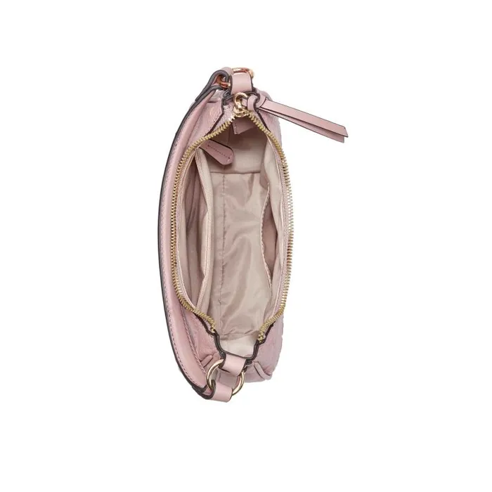 Gibson Mini Hobo Crossbody Rose Quartz WomenMen Nine West Crossbody