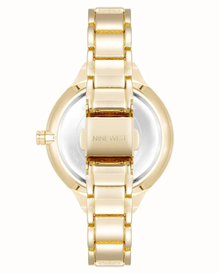 Glitter Ombre Dial Watch Blackgold WomenMen Nine West Watches