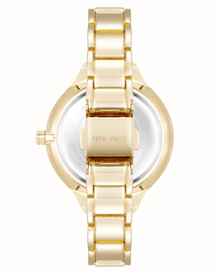 Glitter Ombre Dial Watch Gold WomenMen Nine West Watches