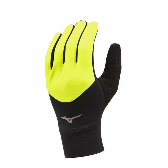 Gloves Women Mizuno Warmalite Glove Blackevening Primrose