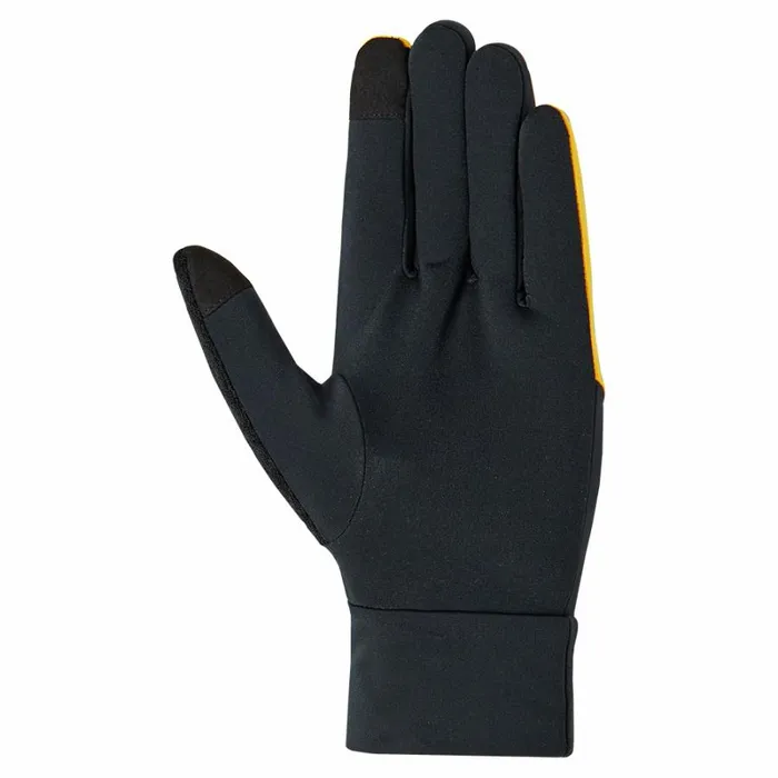 Gloves Women Mizuno Warmalite Glove Blackracing Yellow