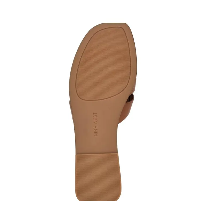 Graso Casual Flat Sandals Natural Women Nine West Sandals