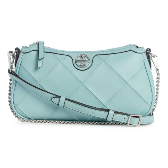 Graysen Crossbody Top Zip Pale Aqua WomenMen Nine West New Handbags