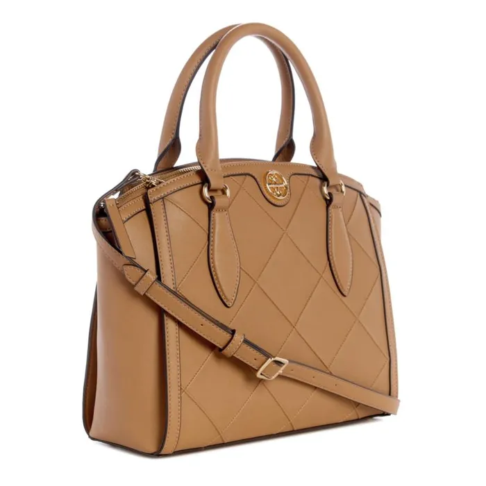 Graysen Jet Set Satchel Camel WomenMen Nine West New Handbags