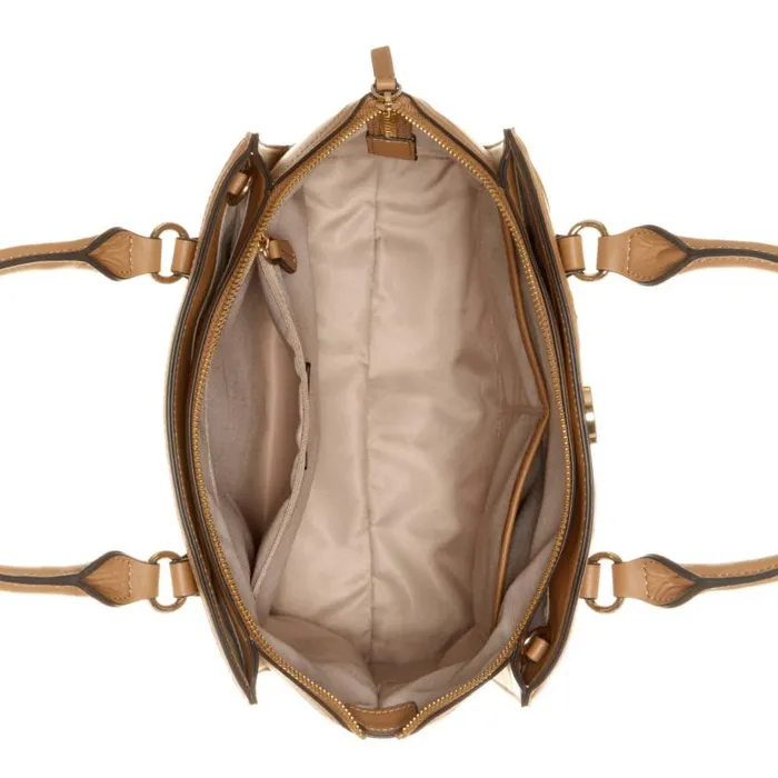 Graysen Jet Set Satchel Camel WomenMen Nine West New Handbags