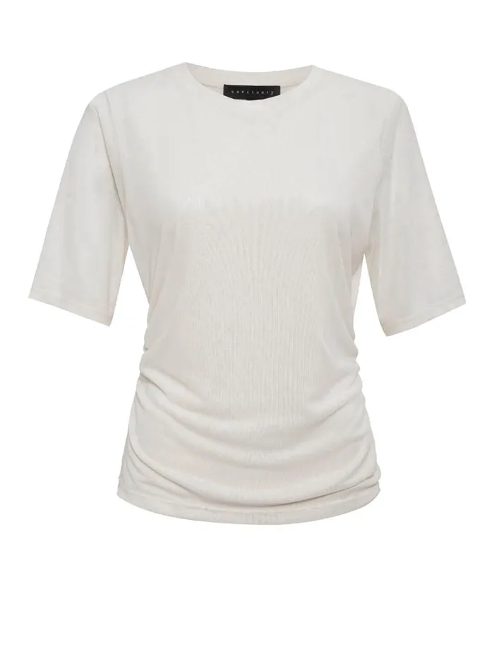 Half Sleeve Perfect Mesh Tee Birch Women Sanctuary Clothing Tees and Tops Half Sleeve Perfect Mesh Tee Birch Women Sanctuary Clothing Tees and Tops