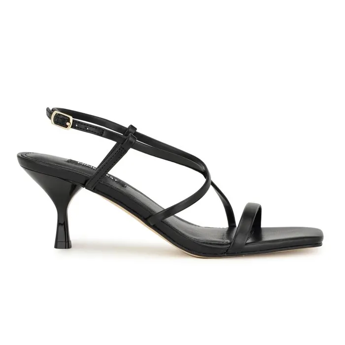 Haya Strappy Sandals Black Women Nine West Sandals