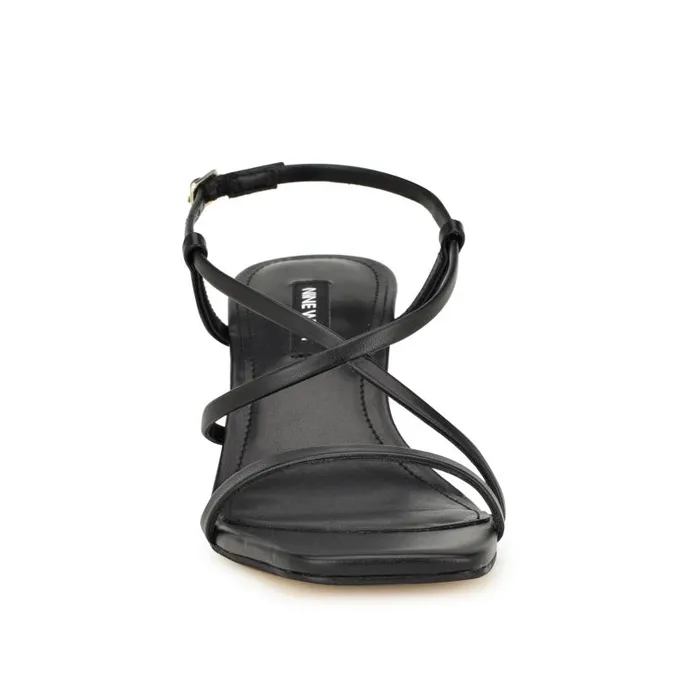 Haya Strappy Sandals Black Women Nine West Sandals