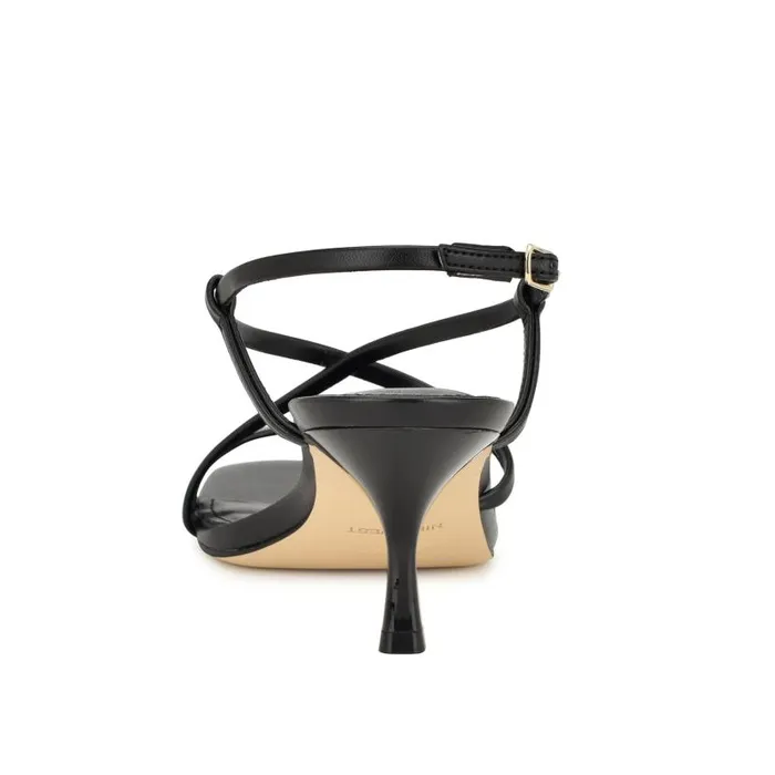 Haya Strappy Sandals Black Women Nine West Sandals