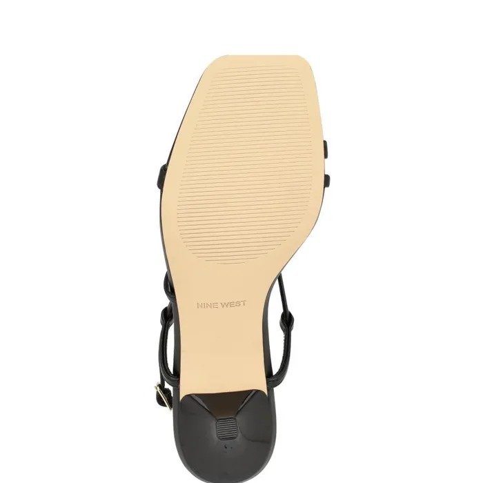 Haya Strappy Sandals Black Women Nine West Sandals