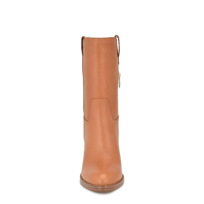 Hess Dress Boots Medium Natural Women Nine West Boots and Booties