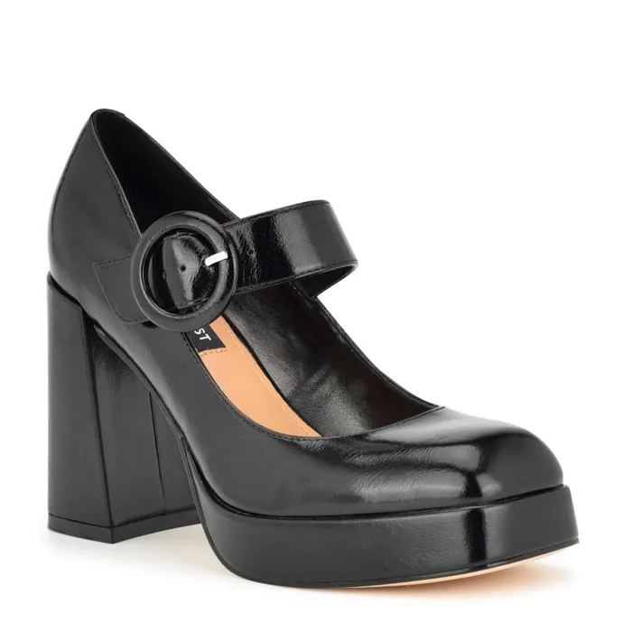 Huns Dress Pumps Black Women Nine West Heels