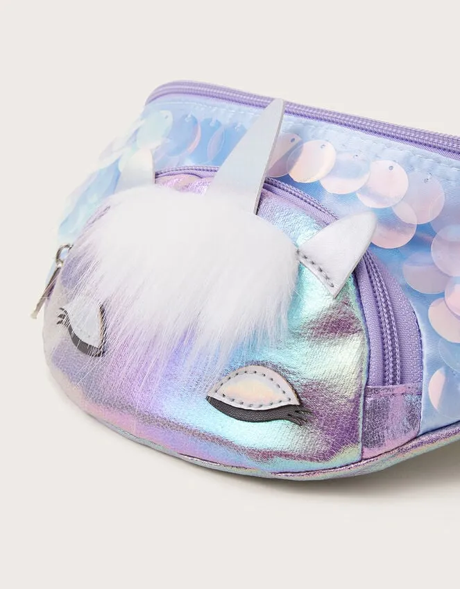 Jazzy Unicorn Bumbag Children Monsoon Girls039 Bags and Purses