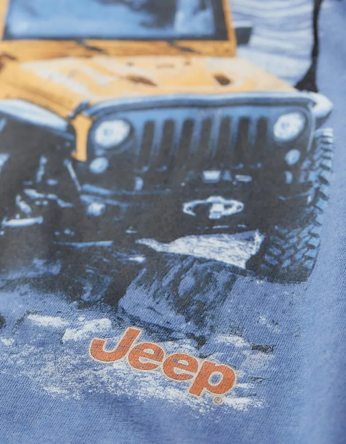 Jeep Scene TShirt Blue MenWomen FatFace TShirts