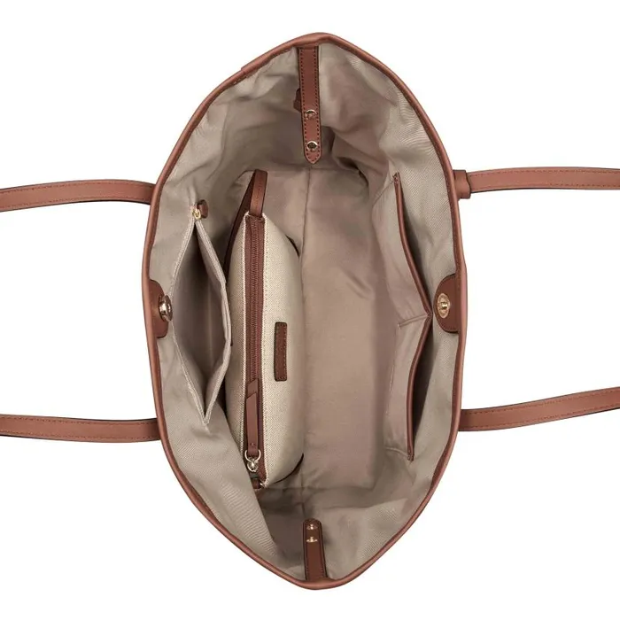 Jenson 2 In 1 Tote Natural Dark Camel WomenMen Nine West Totes and Backpacks