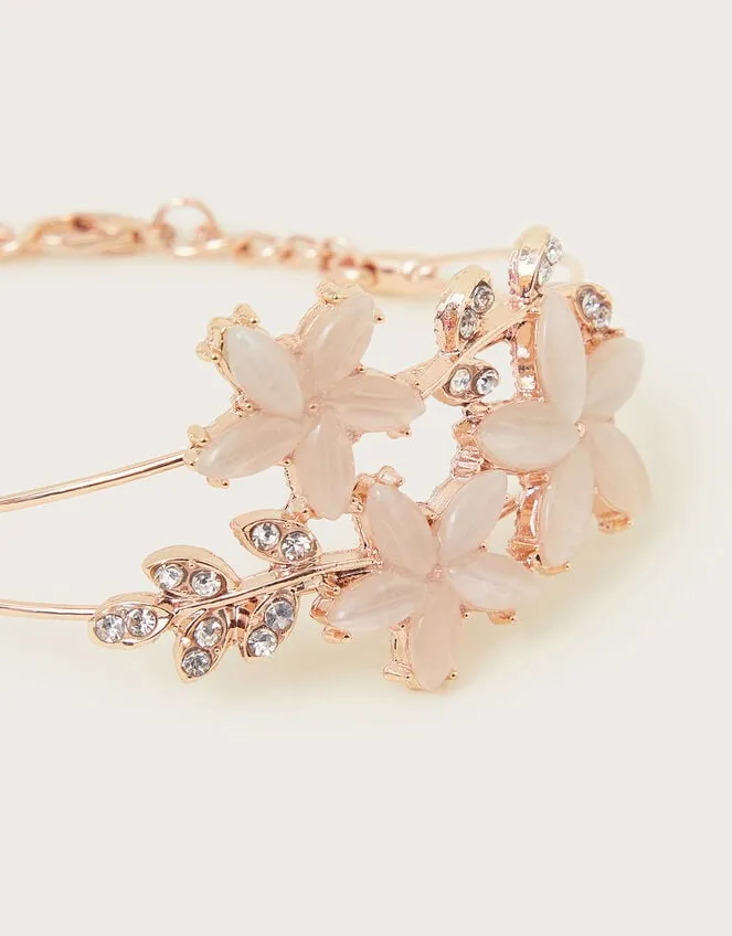 Jewel Flower Cuff Bracelet Children Monsoon Girls039 Jewellery