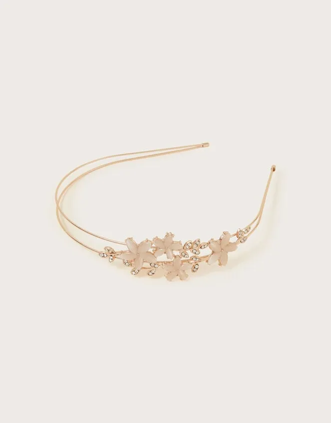 Jewel Flower Headband Children Monsoon Girls039 Hair Accessories