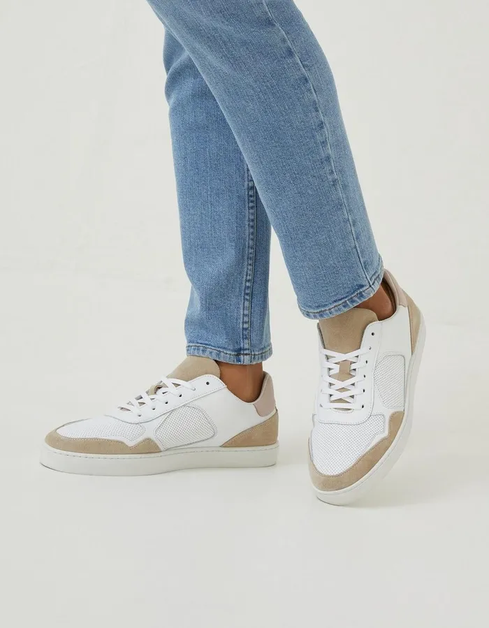 Keira Skater Trainer Natural Women FatFace Trainers