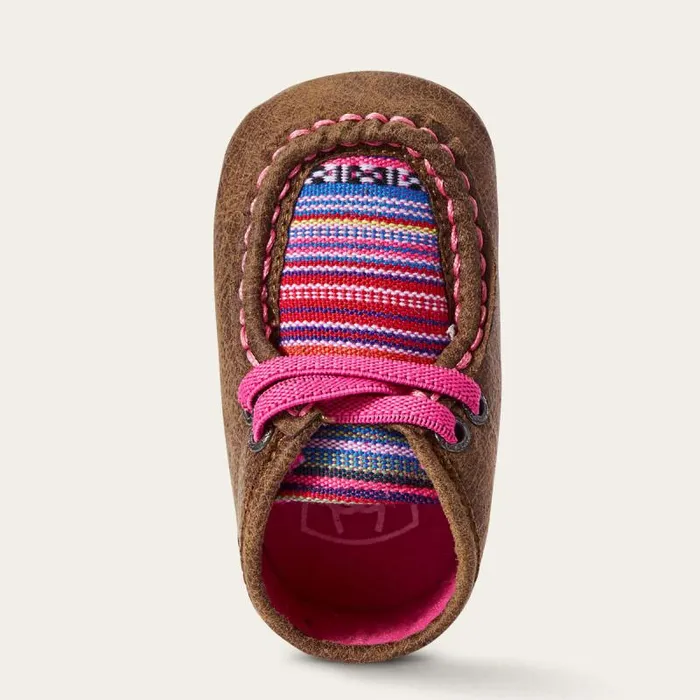 Kids Baby Boots Ariat Infant Lil039 Stompers Aurora Spitfire Brown