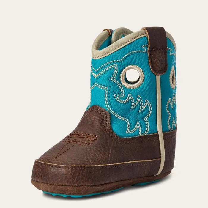 Kids Baby Boots Ariat Infant Lil039 Stompers Boston Boot Turquoise Aqua